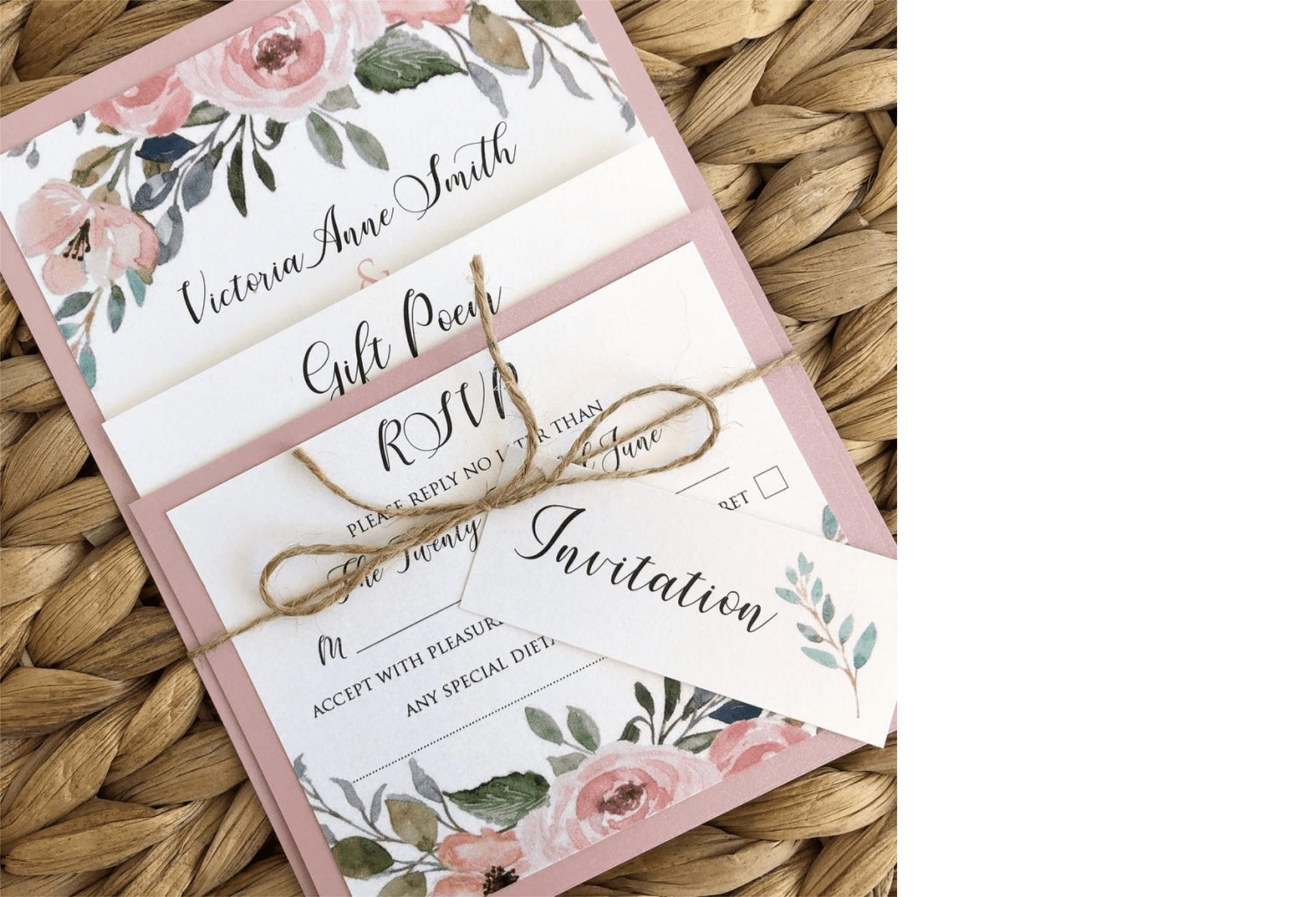 spring wedding invitation ideas